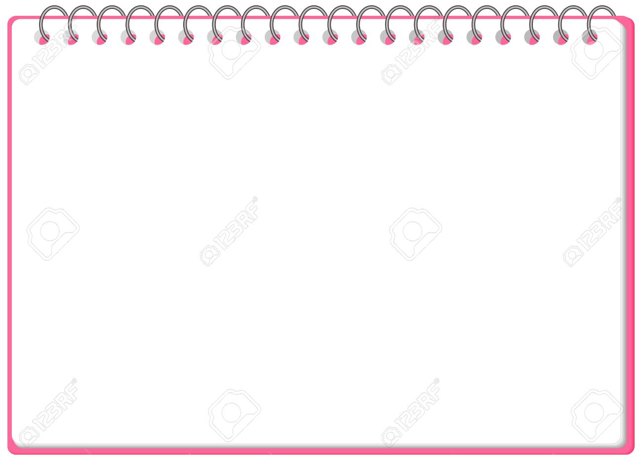 Sketchbook Ringnote Frame Illustration Vector - 146949763 Sketchbook Ringnote Frame Illustration Vector - 146949763
