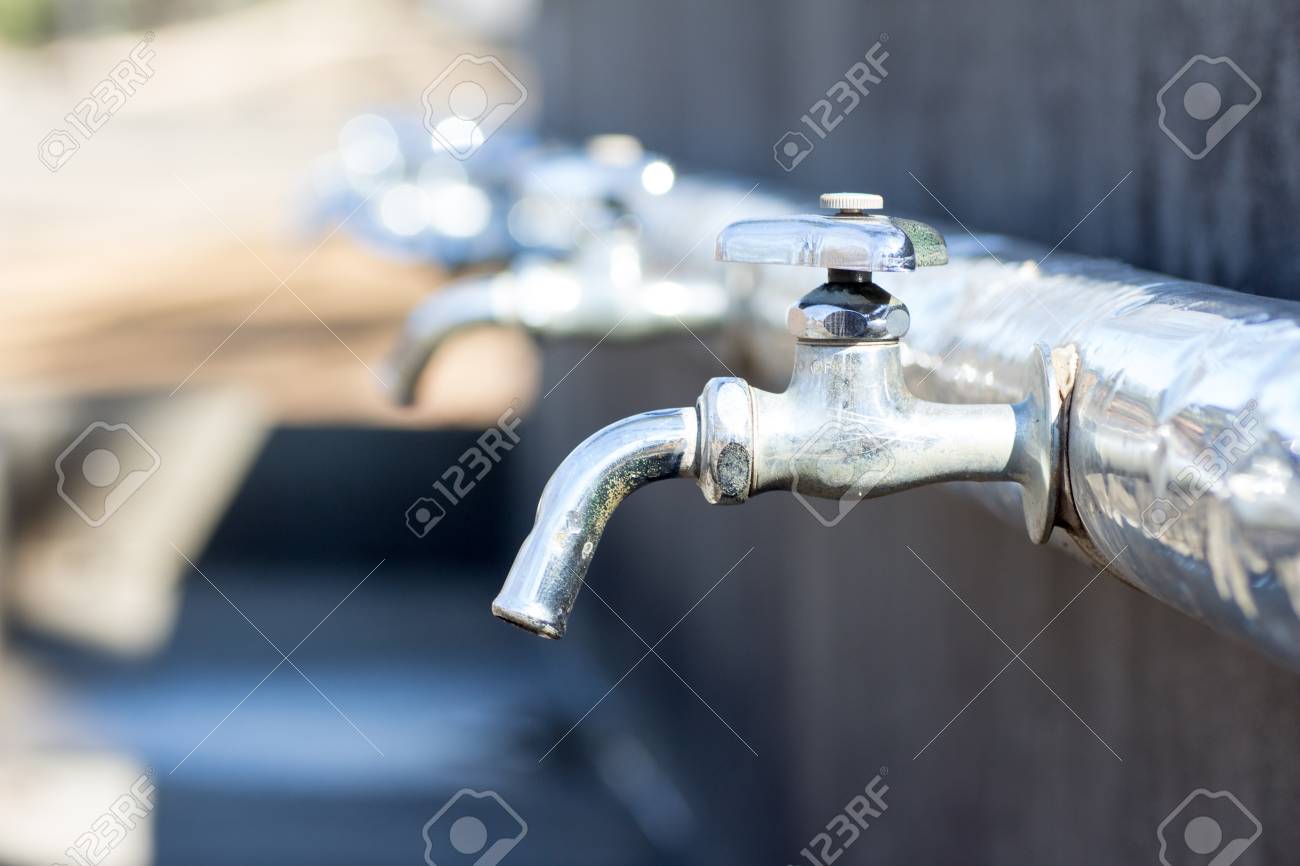 Water Taps In A Park Stock Photo Picture And Royalty Free Image Image