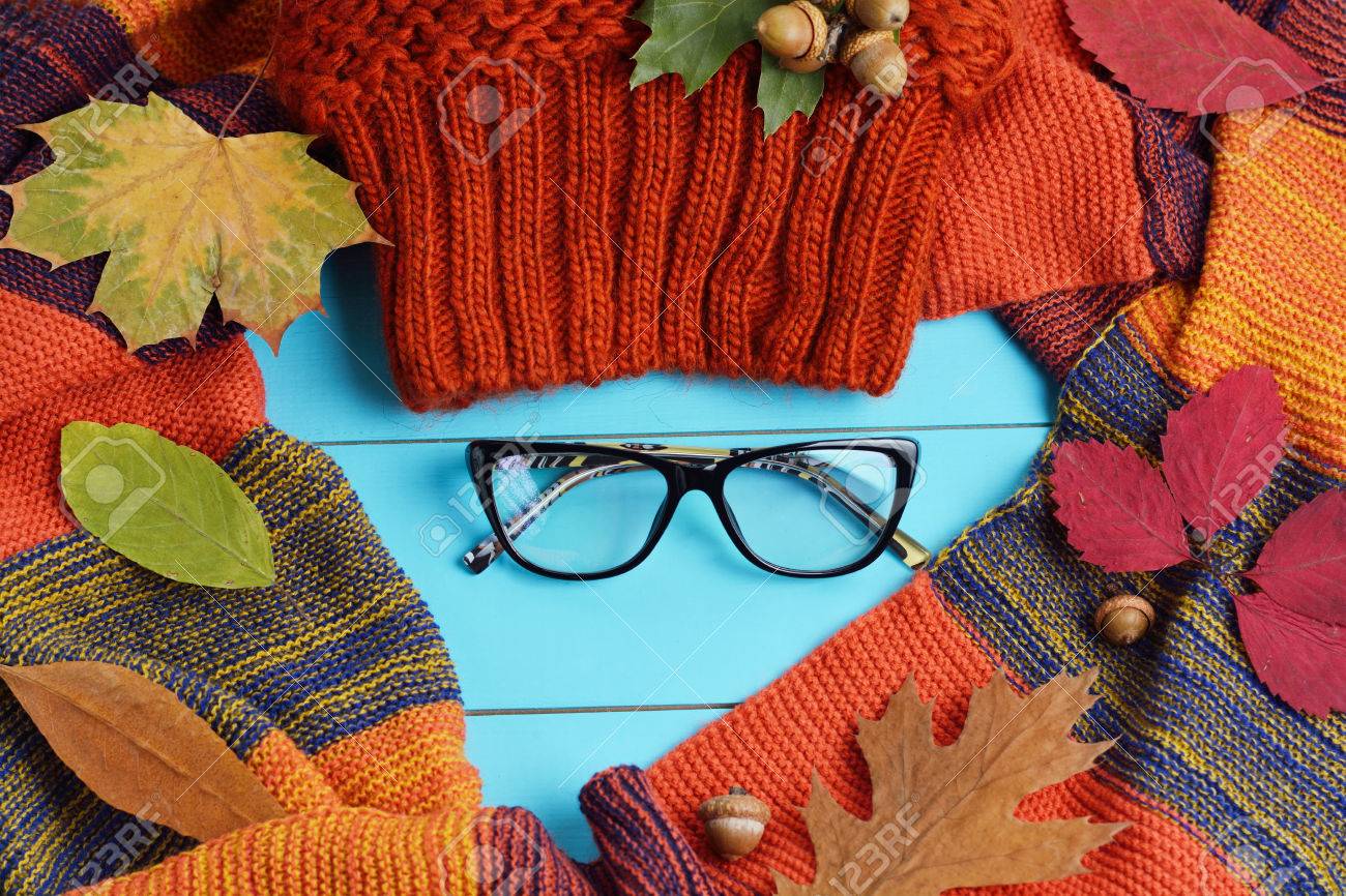 Autumn female accessories - hat, gloves and scarf - 65883406 Autumn female accessories - hat, gloves and scarf - 65883406