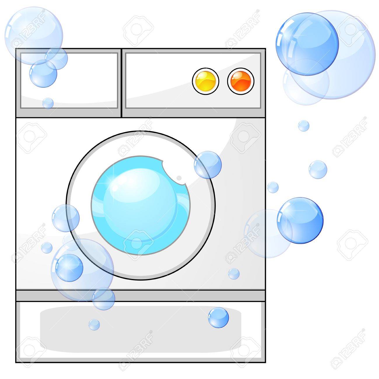 Washing Machine Vector Washing Machine Vector