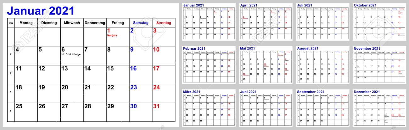 national holidays calendar 2021
