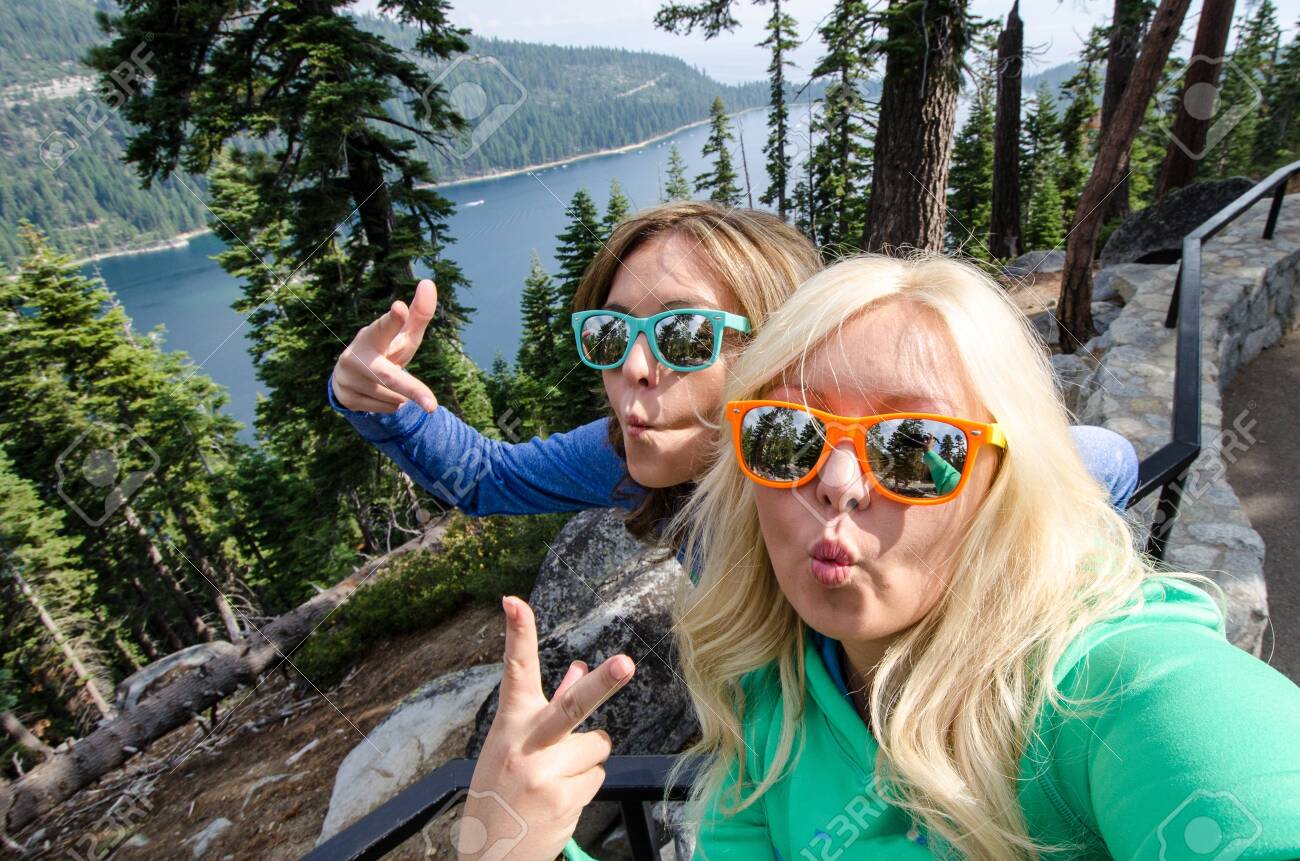 Lake Tahoe Selfies Lake Tahoe Selfies