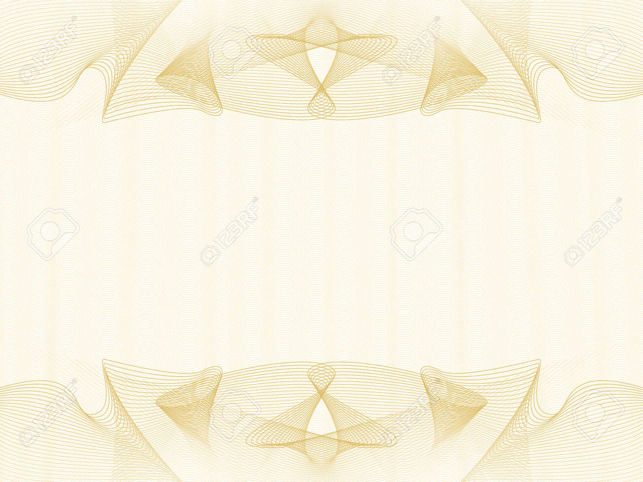 Stylish golden line art background for certificate, diploma, passport, gift card. Elegant vignette design. Pastel abstract watermark, guilloche pattern. Vector draped net. Template A4, landscape orientation. illustration - 159446270 Stylish golden line art background for certificate, diploma, passport, gift card. Elegant vignette design. Pastel abstract watermark, guilloche pattern. Vector draped net. Template A4, landscape orientation. illustration - 159446270
