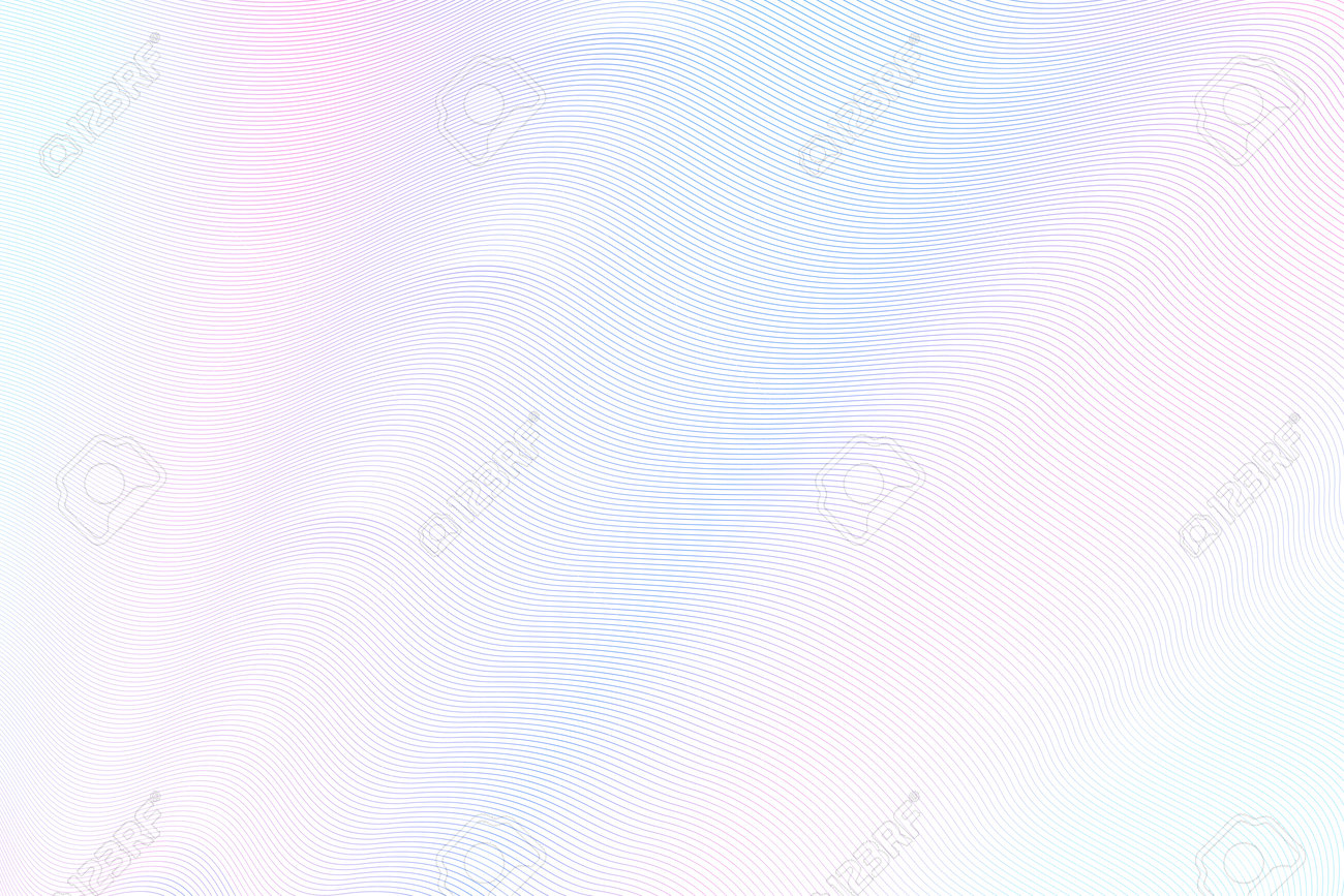 Soft pink, blue zigzag pattern for watermark. Guilloche design. Wavy lines. Thin curves. Soft gradient. Vector abstract background for passport, money, banknote, diploma, certificate. EPS10 illustration - 162731252 Soft pink, blue zigzag pattern for watermark. Guilloche design. Wavy lines. Thin curves. Soft gradient. Vector abstract background for passport, money, banknote, diploma, certificate. EPS10 illustration - 162731252