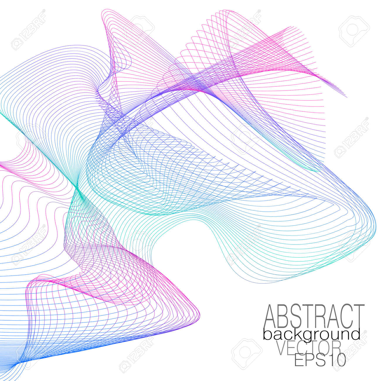 Magenta, teal, blue flying net. Dynamic veil pattern, color gradient. Thin squiggle curves. Wavy lines. Vector modern abstract line art design. Creative template for certificate, invitation, book cover, wallpaper. White background. EPS10 illustration - 163731323 Magenta, teal, blue flying net. Dynamic veil pattern, color gradient. Thin squiggle curves. Wavy lines. Vector modern abstract line art design. Creative template for certificate, invitation, book cover, wallpaper. White background. EPS10 illustration - 163731323