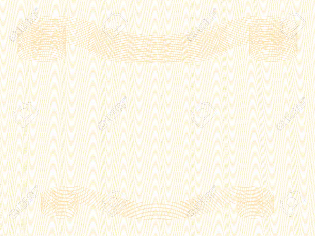 Diploma, certificate template with gold vintage vignettes. Zigzag pattern. Elegant ornament, curled lines. Pastel guilloche, watermark design. Vector abstract background. Landscape orientation. EPS10 illustration - 164614605 Diploma, certificate template with gold vintage vignettes. Zigzag pattern. Elegant ornament, curled lines. Pastel guilloche, watermark design. Vector abstract background. Landscape orientation. EPS10 illustration - 164614605