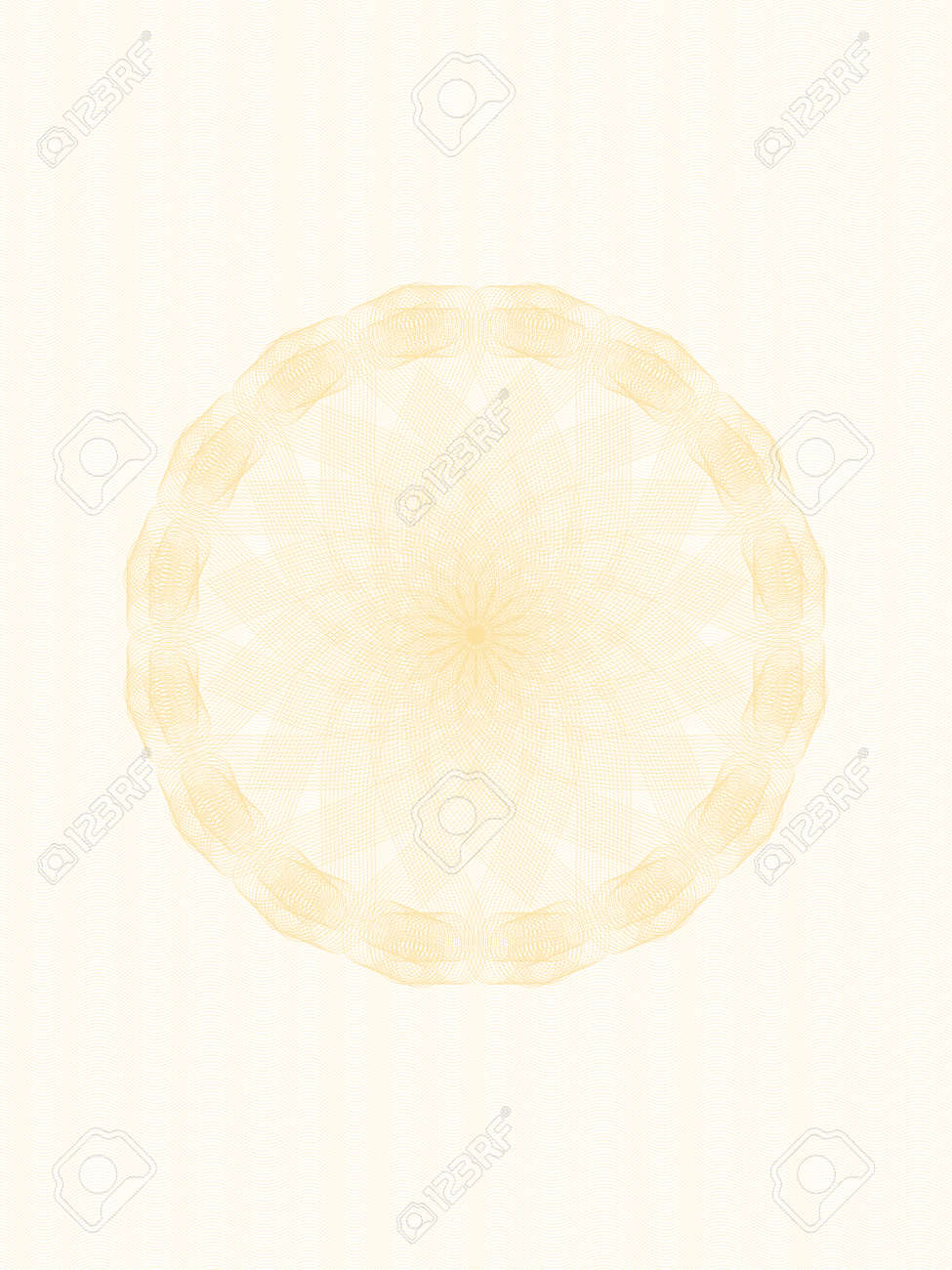 Light beige openwork guilloche for certificate, diploma, passport, gift card. Pastel round watermark design. Line art pattern. Vector abstract background, subtle curves. Elegant template A4. EPS10 illustration - 168124038 Light beige openwork guilloche for certificate, diploma, passport, gift card. Pastel round watermark design. Line art pattern. Vector abstract background, subtle curves. Elegant template A4. EPS10 illustration - 168124038