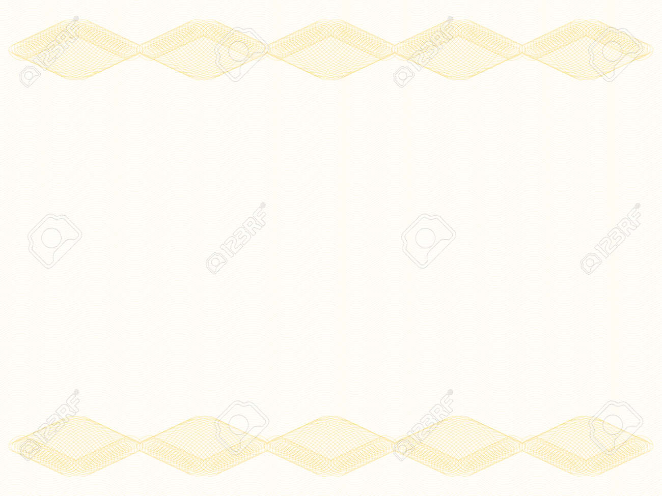 Certificate background with rhombus border, copy space. Golden guilloche, watermark pattern, subtle lines. Abstract design. Vector template A4 for diploma, passport, gift card, landscape orientation. EPS10 illustration - 168124039 Certificate background with rhombus border, copy space. Golden guilloche, watermark pattern, subtle lines. Abstract design. Vector template A4 for diploma, passport, gift card, landscape orientation. EPS10 illustration - 168124039