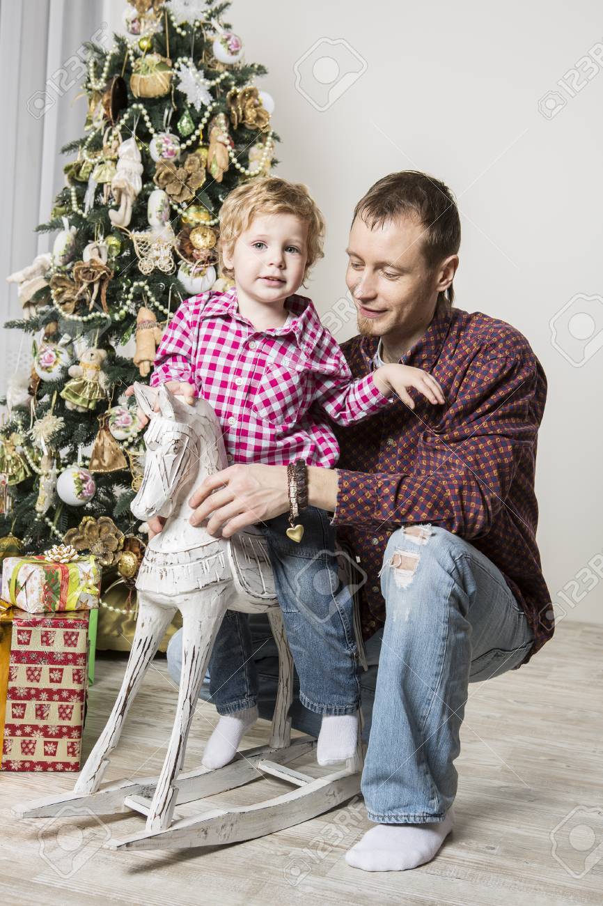 father son christmas