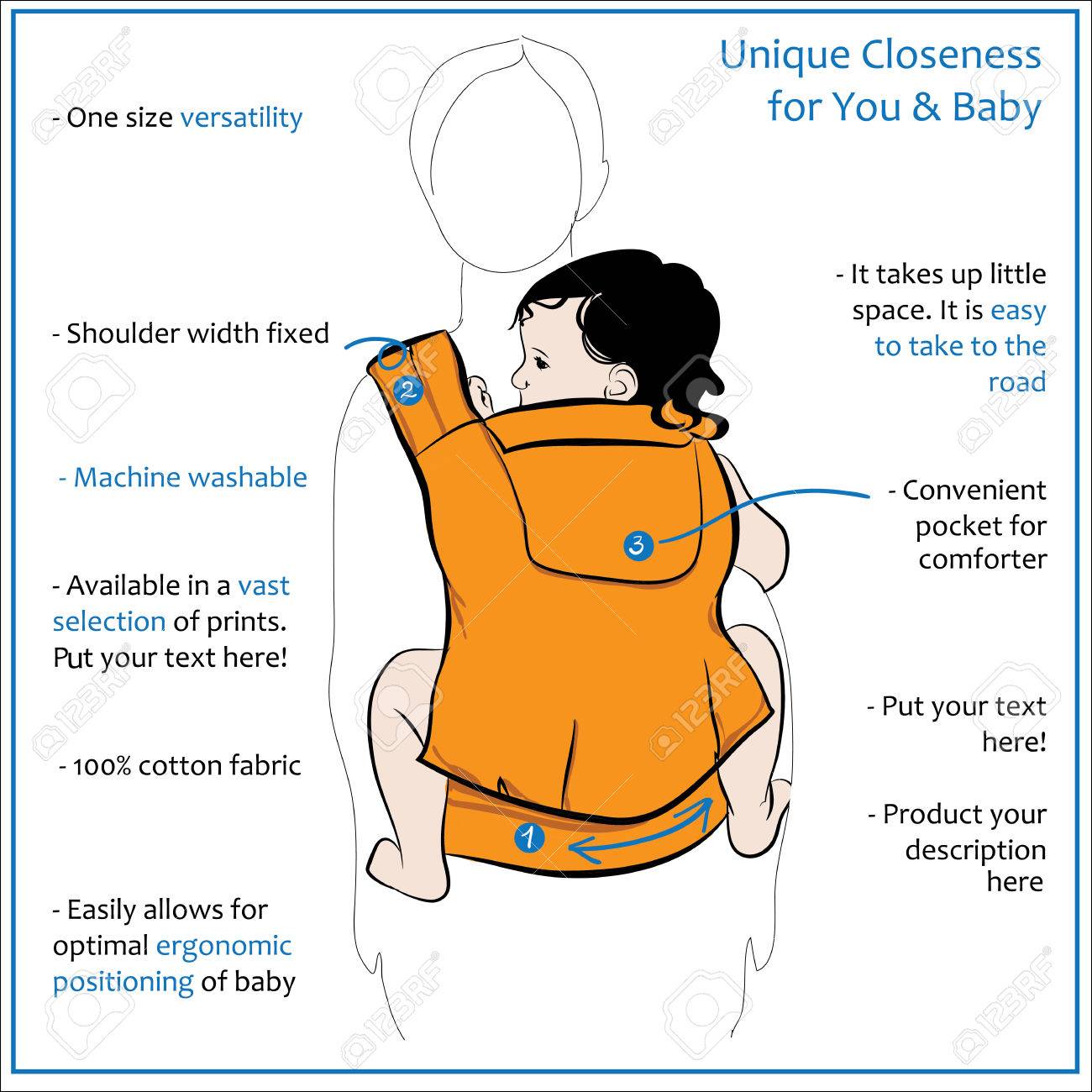 white ergo baby carrier
