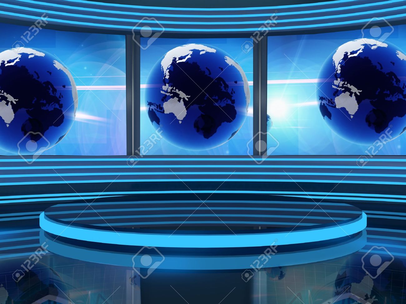 Background Studio For Tv Chroma Stock Photo Picture And Royalty Free Image Image