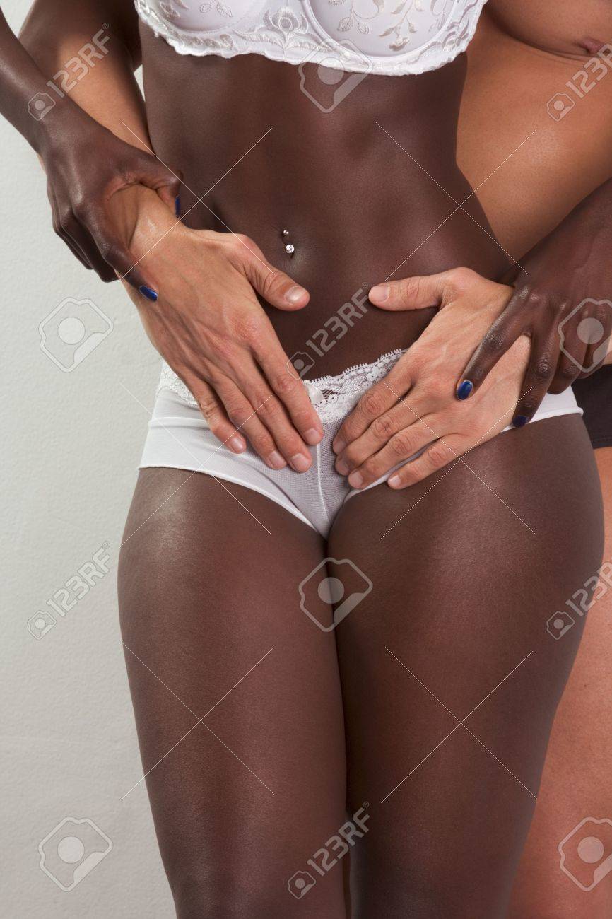 Black Girl White Panties Porn - Close-up Of Ethnic Black Woman Hips In White Panties. White Caucasian Man  Hand On Dark-skinned African-American Engaged In Sexual Love Stock Photo,  Picture And Royalty Free Image. Image 6230014.