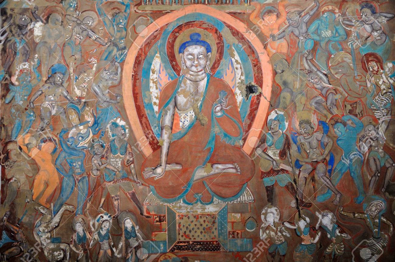 ○ 敦煌莫高窟 壁画? 検) 仏像 世界遺産 尊像画 本生図 因縁画 ○ 敦煌莫高窟 壁画? 検) 仏像 世界遺産 尊像画 本生図 因縁画