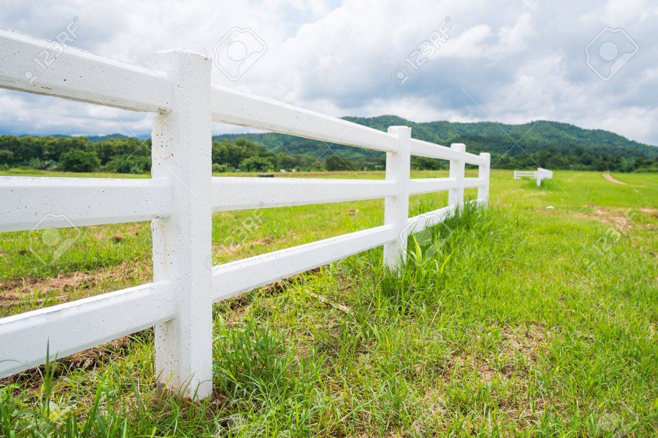 White Farm Fence White Farm Fence