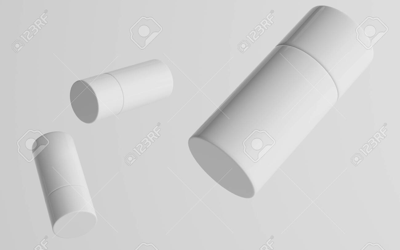 Download 75ml White Plastic Roll On Spray Deodorant Bottle Mockup Stock Photo Picture And Royalty Free Image Image 147216680