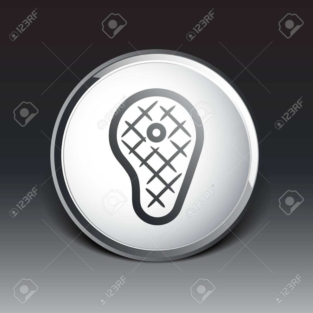 焼肉牛アイコンのイラスト素材 ベクタ Image