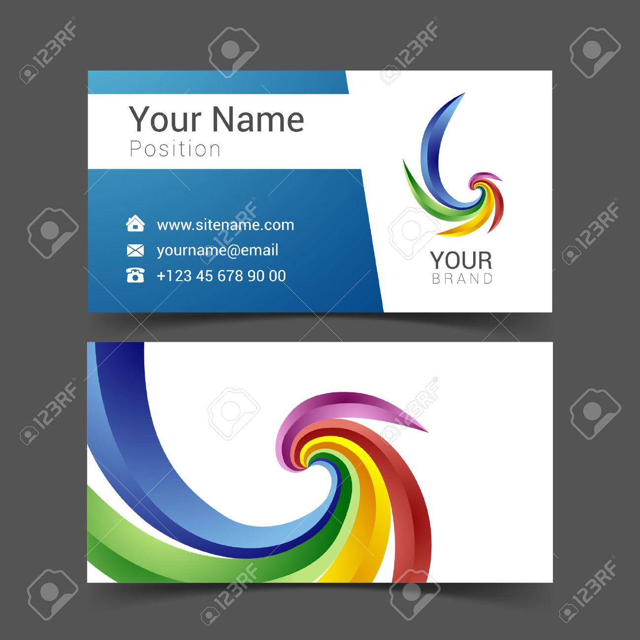 business card creative design template Corporate Identity logo. - 44082293 business card creative design template Corporate Identity logo. - 44082293