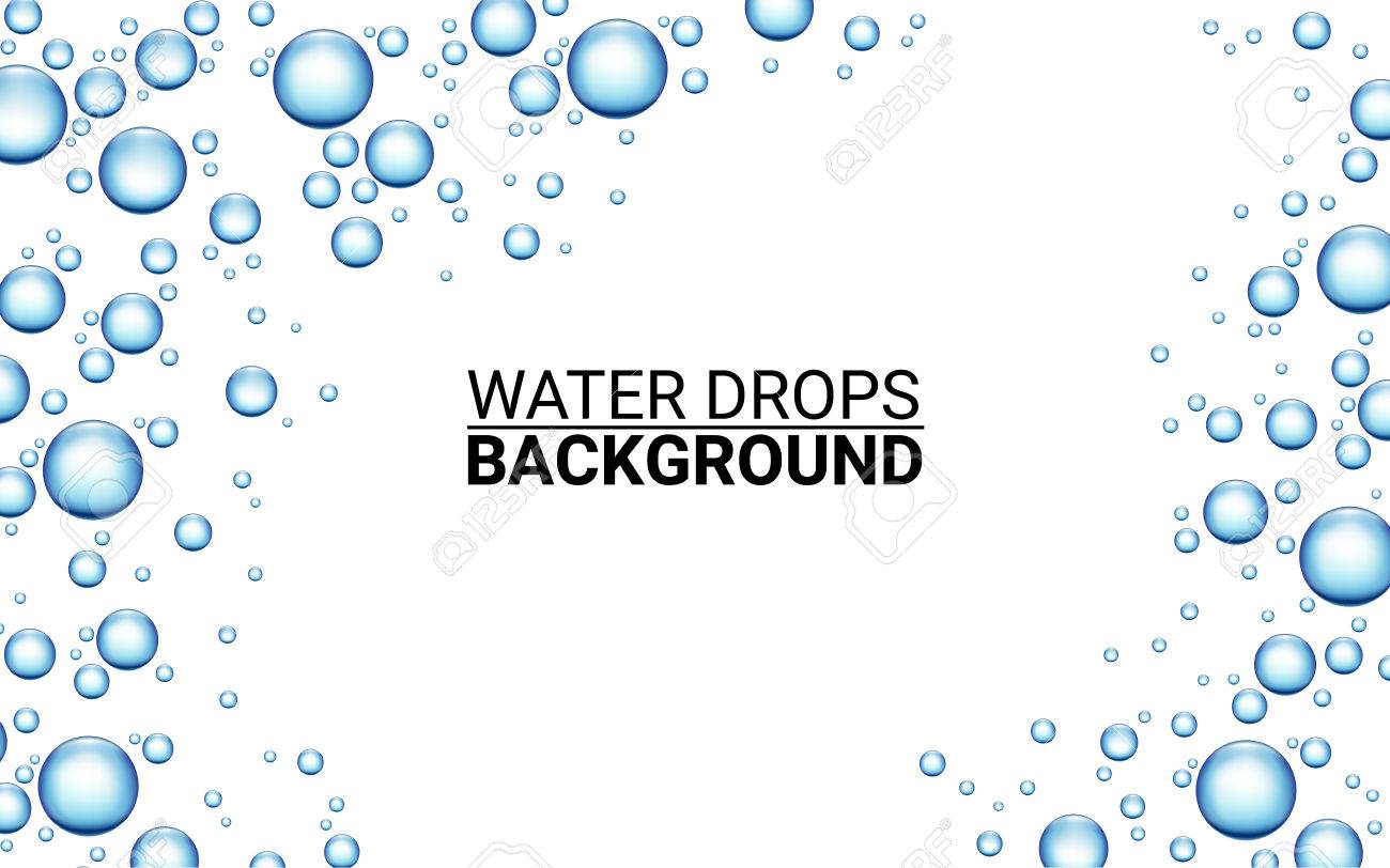 水滴はガラス効果現実的なデザイン要素 ベクトル図のモダンな青い背景 のイラスト素材 ベクタ Image 水滴はガラス効果現実的なデザイン要素 ベクトル図のモダンな青い背景 のイラスト素材 ベクタ Image