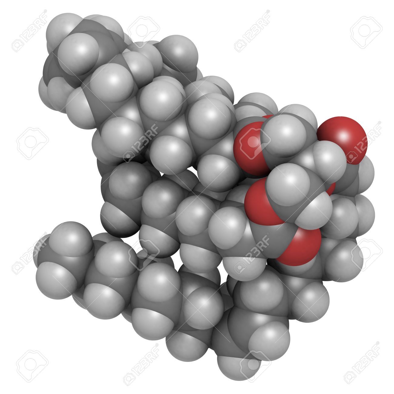 Vegetable Oil Unsaturated Triglyceride Molecule Chemical Structure Stock Photo Picture And Royalty Free Image Image 18947475
