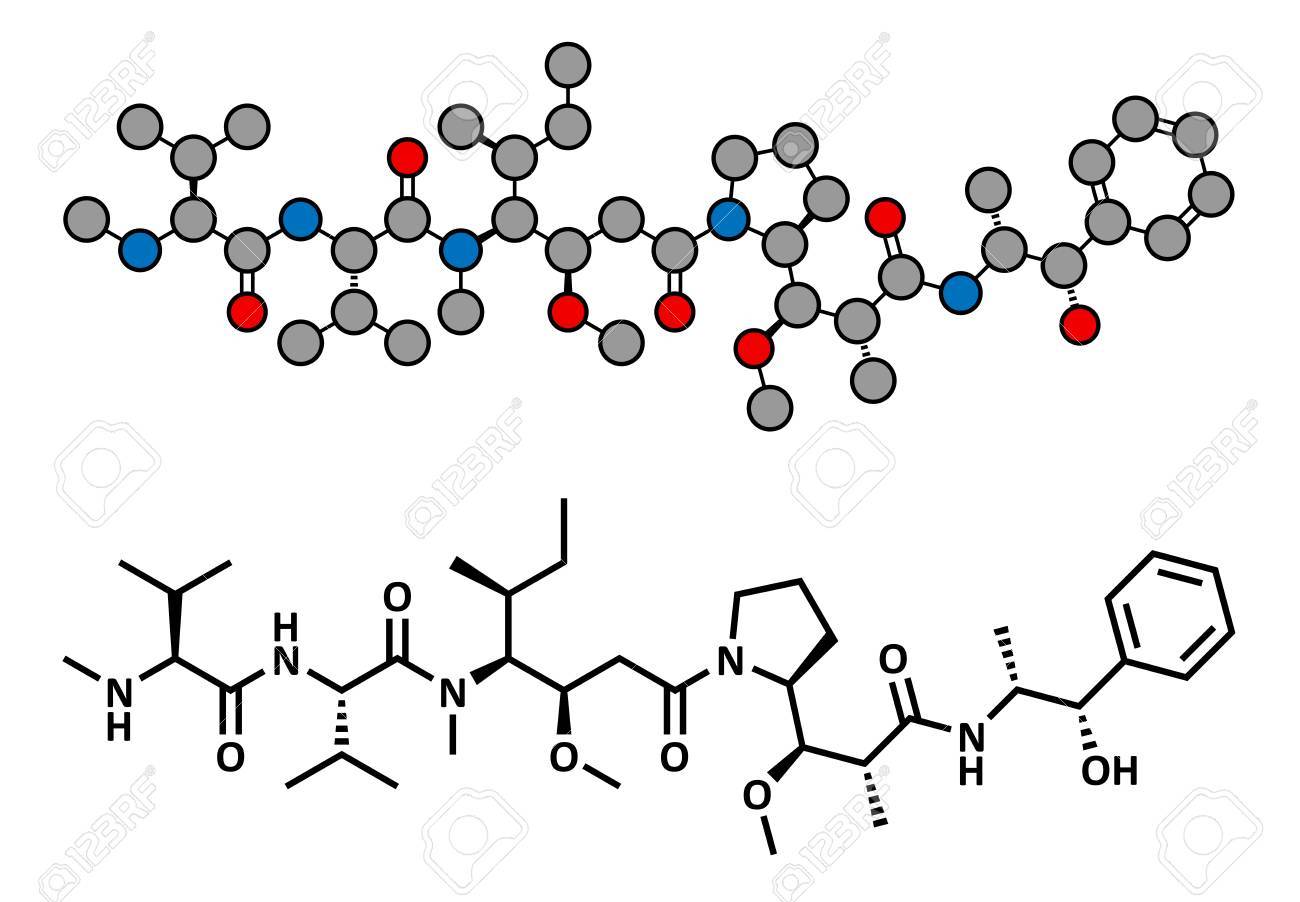 Monomethyl Auristatin E Mmae Vedotin The Cytotoxic Payload