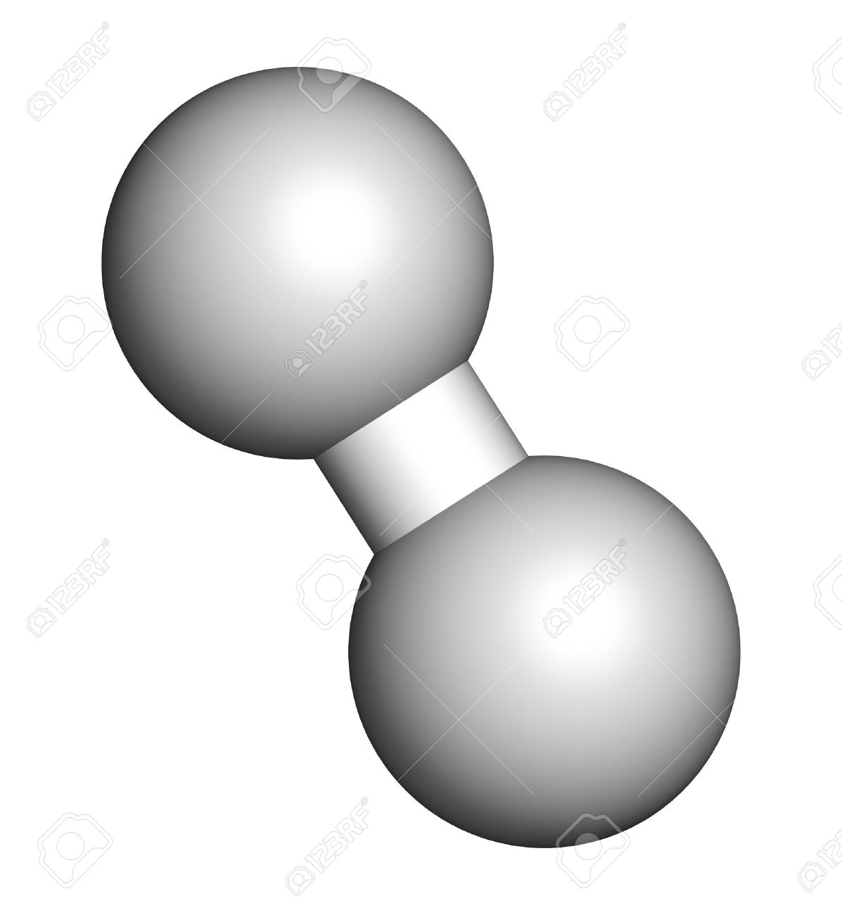 Hydrogen Gas H2 Molecule Stock Photo Picture And Royalty Free Image Image