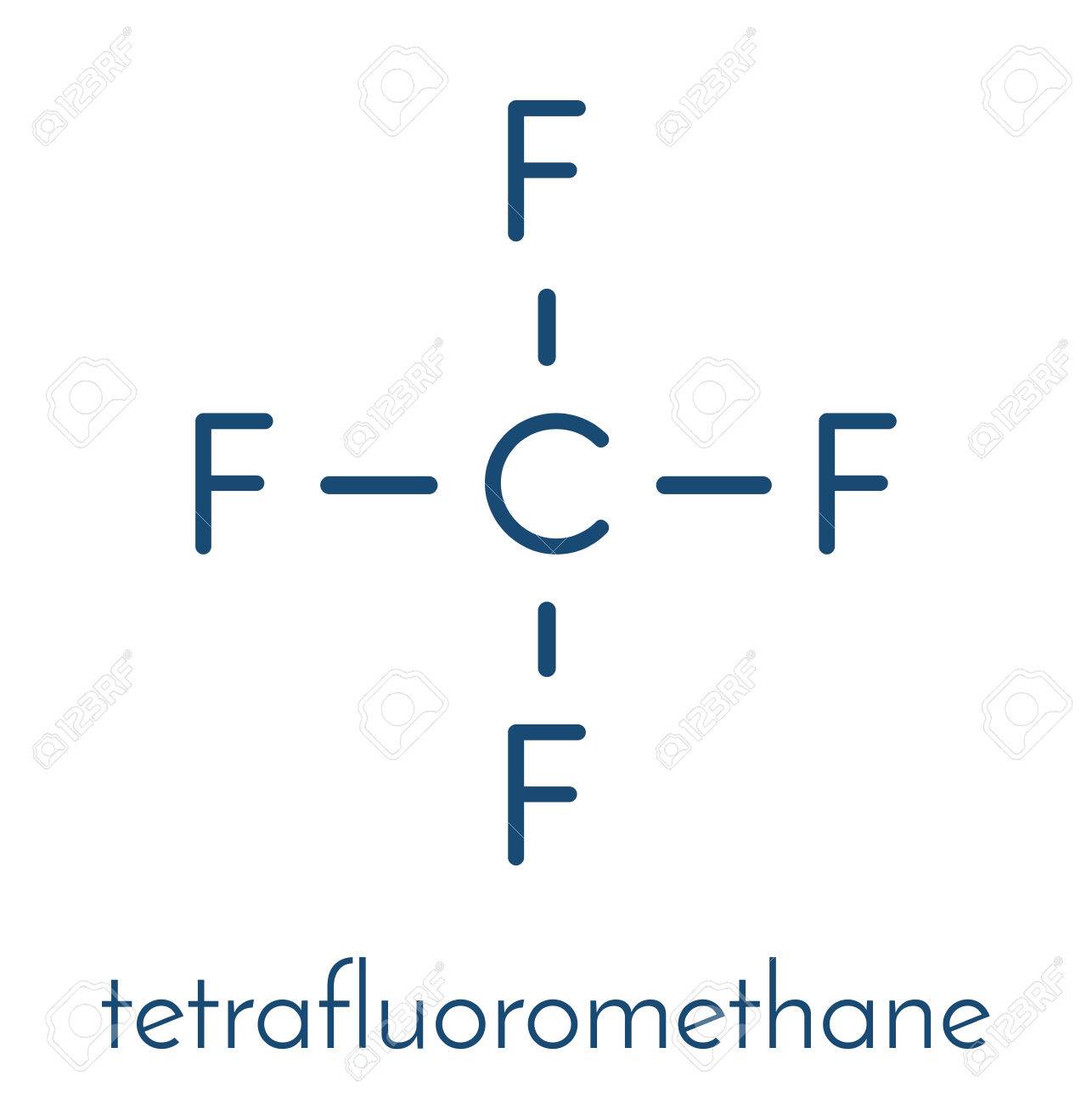 Carbon tetrafluoride formula