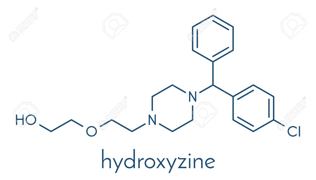 Hydroxyzine Antihistamine Drug Used Include Treatment Of Itching Stock Photo Picture And Royalty Free Image Image 90099689