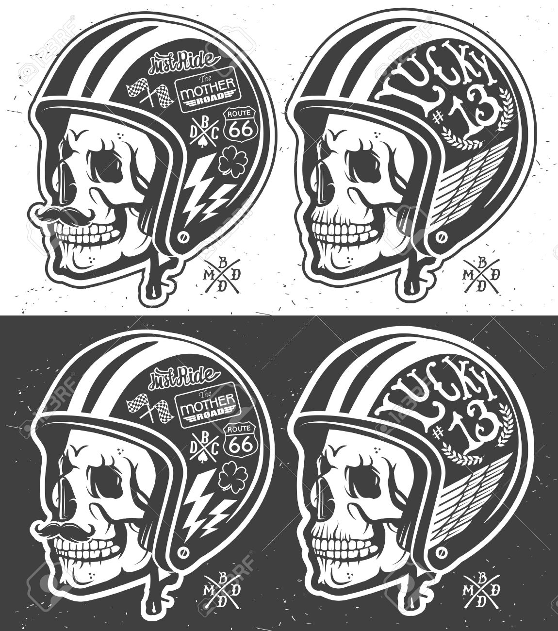 Casco Moto Cross Cráneo Vector Vector Dibujo A Mano, Vector Casco Moto Cross Cráneo Vector Vector Dibujo A Mano, Vector