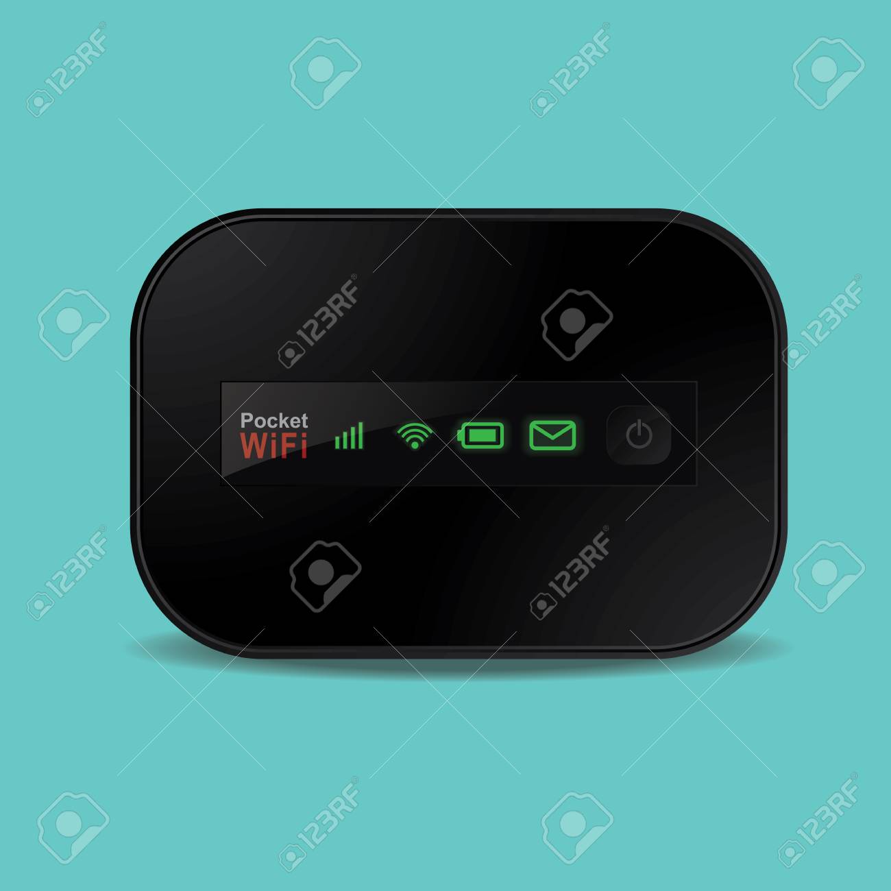 ポケット Wifi のイラスト素材 ベクタ Image