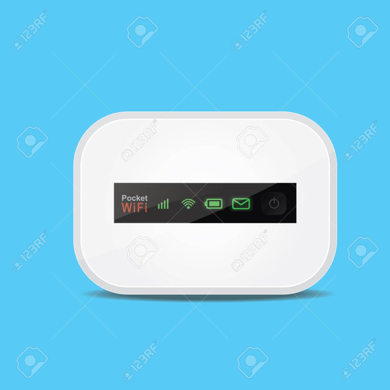 ポケット Wifi のイラスト素材 ベクタ Image