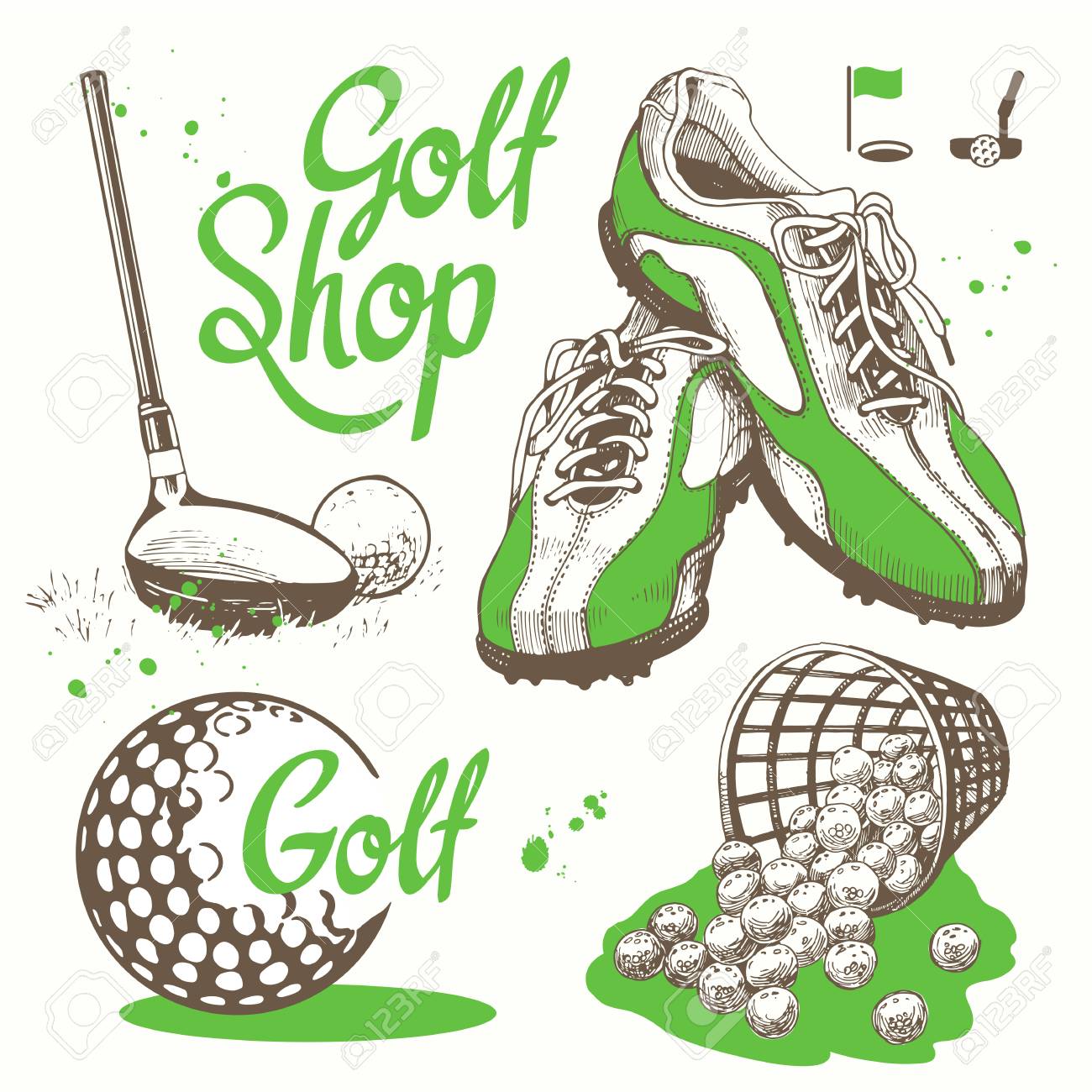 sketch golf shoes