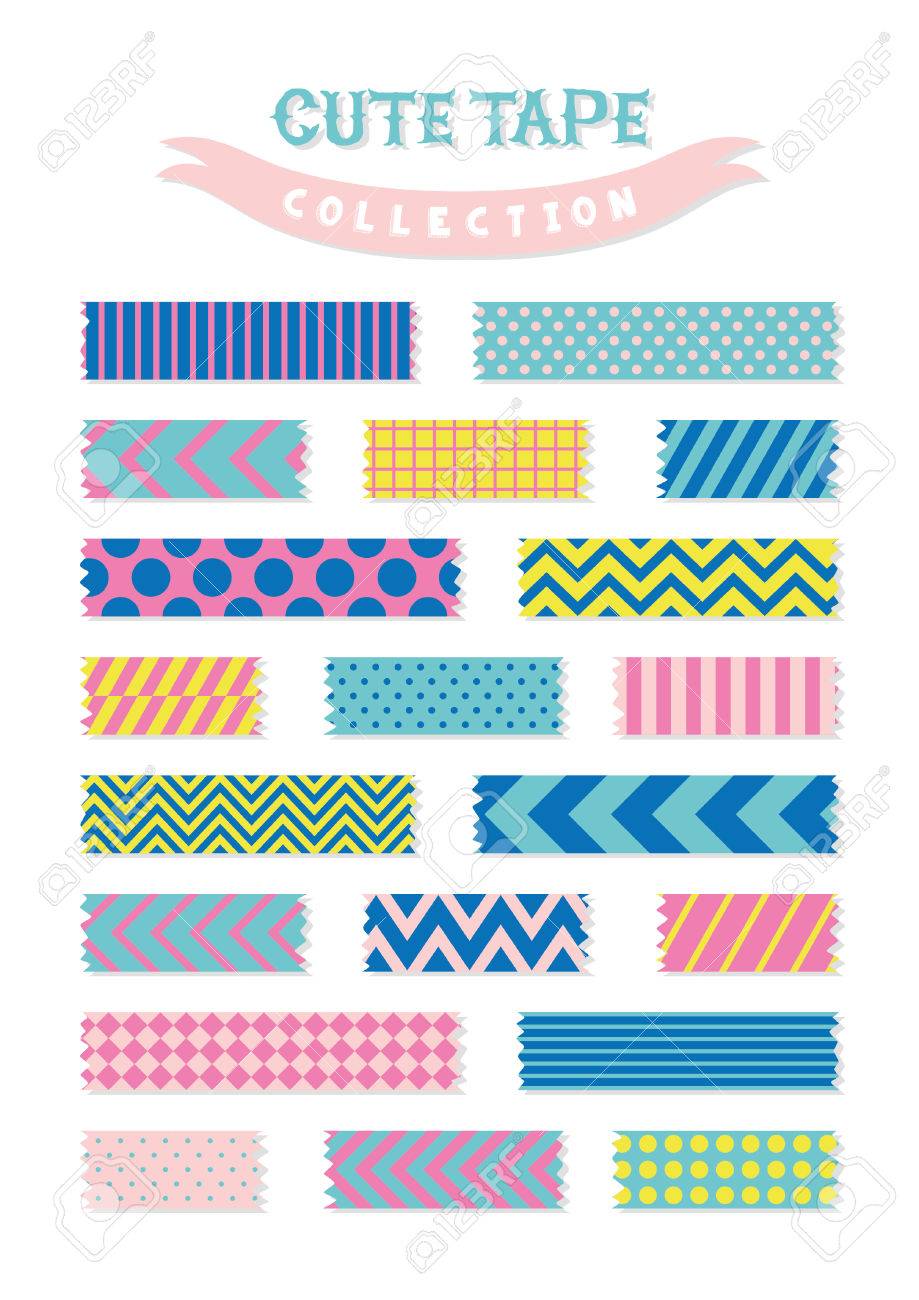 Cute Patterned Tapes Collection Vector Illustration Royalty Free Cliparts Vectors And Stock Illustration Image Cute Patterned Tapes Collection Vector Illustration Royalty Free Cliparts Vectors And Stock Illustration Image