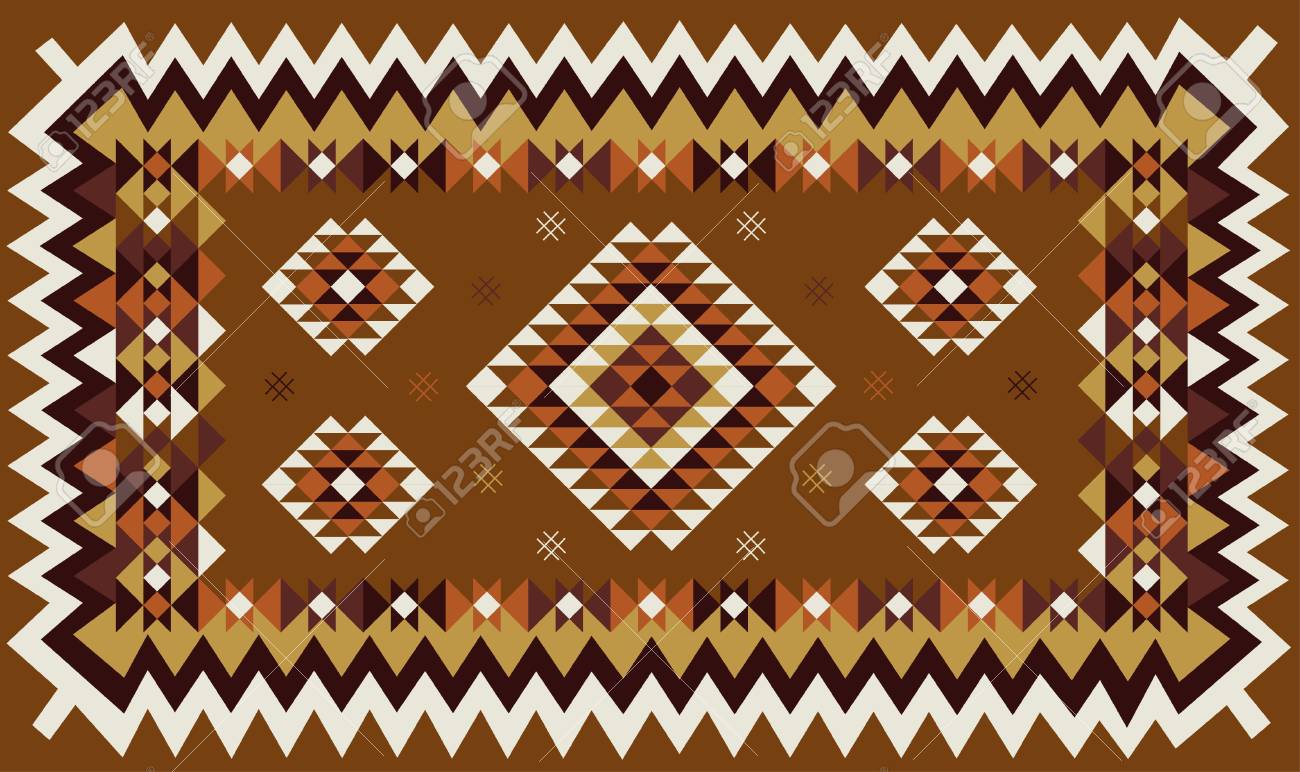 エスニック幾何学模様デザイン ベクトルの図 のイラスト素材 ベクタ Image