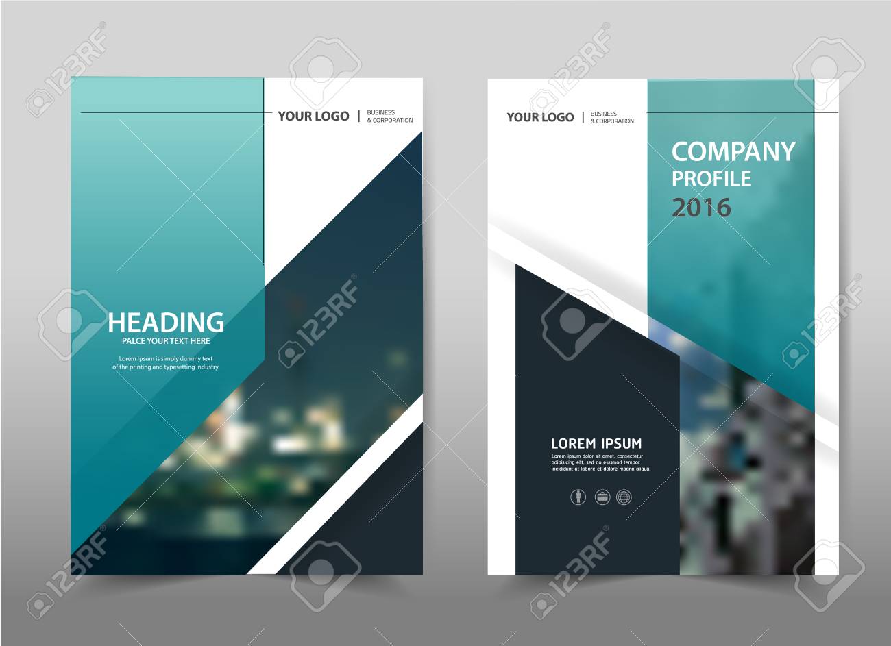 flyer design cover abstract insert print layout business