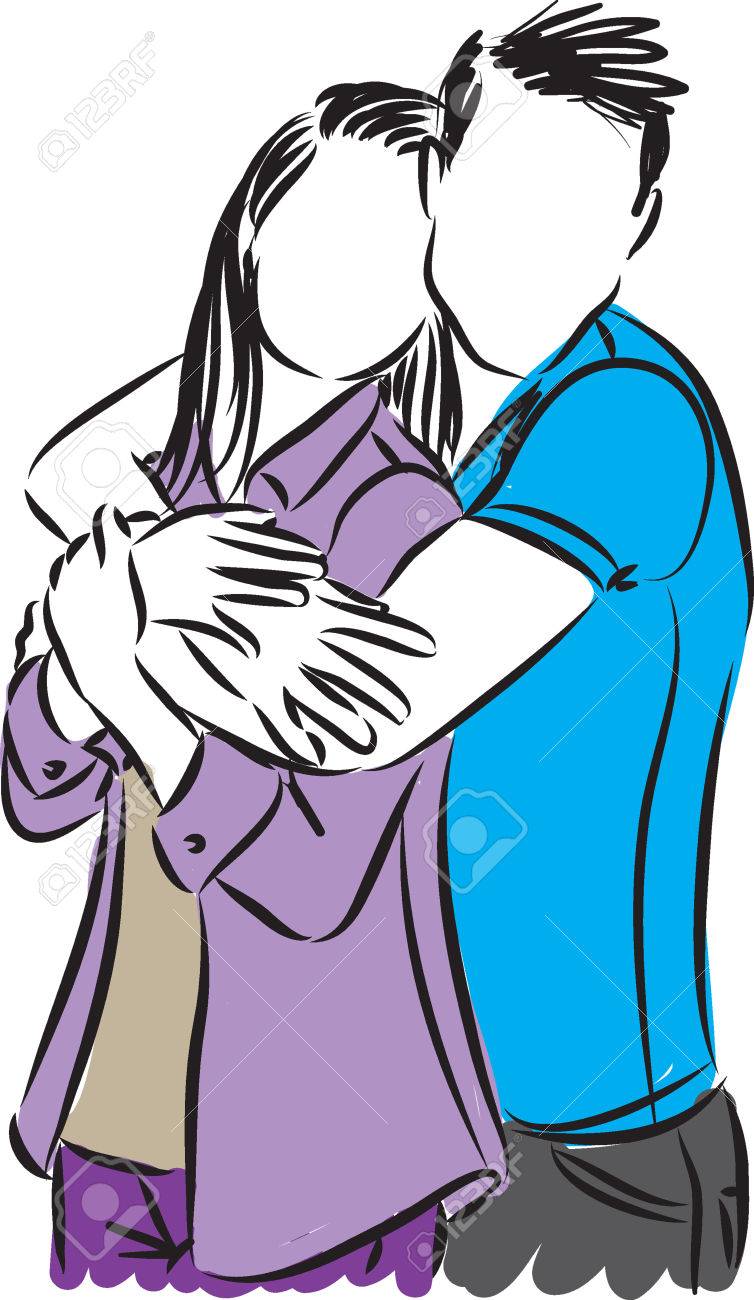 couple romantic vector Stock Vector Image & Art - Alamy