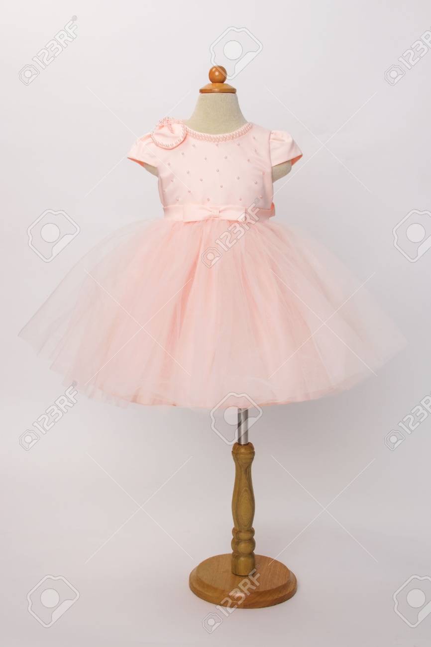 robe rose bebe