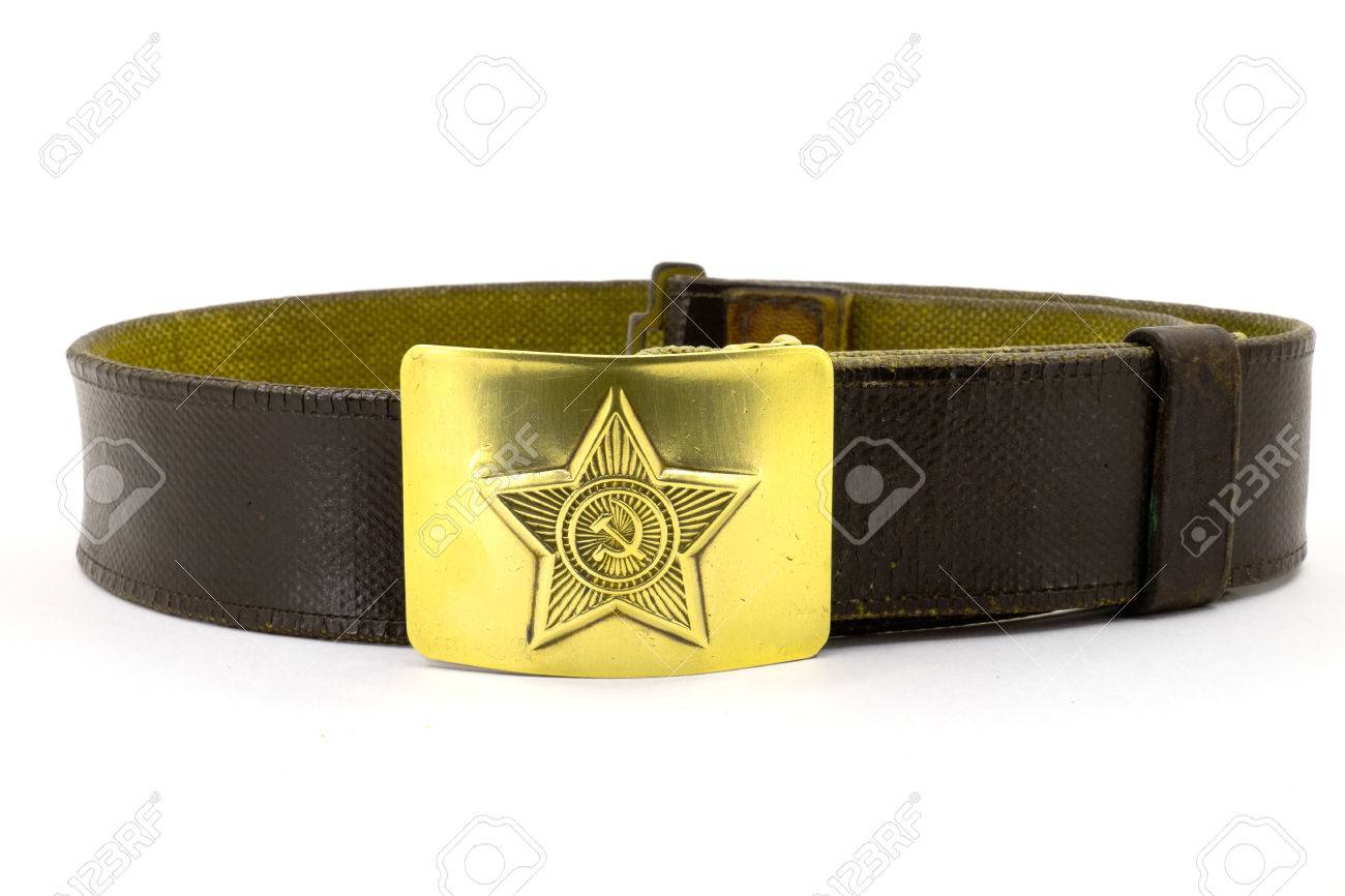 soviet military belt