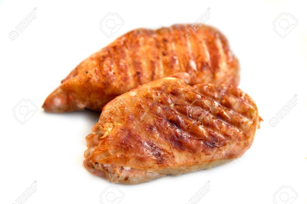 Escalope Grillée, Rôtis De Viande De Dinde Avec Des Légumes Escalope Grillée, Rôtis De Viande De Dinde Avec Des Légumes