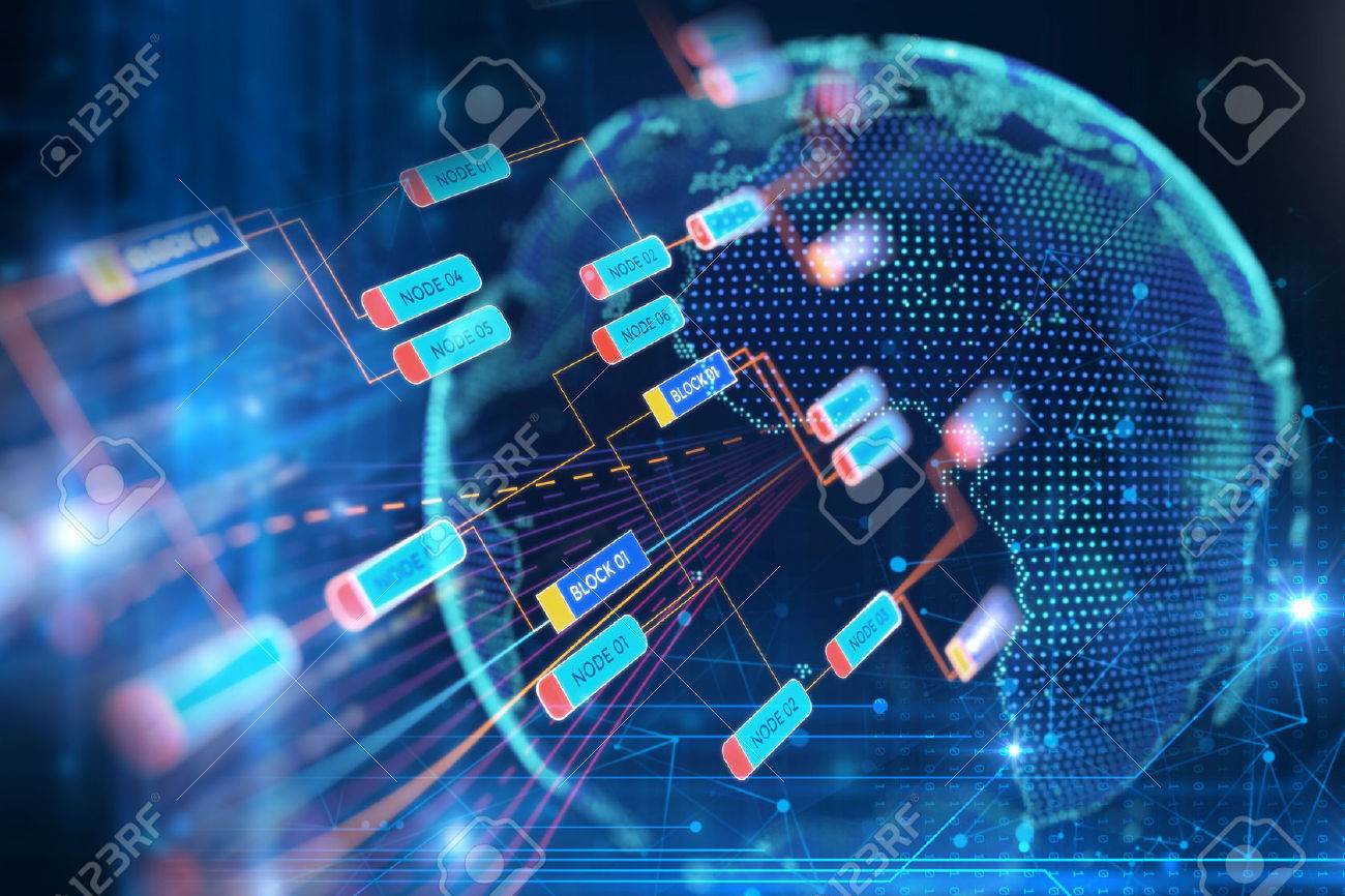 3d rendering of earth on hi-tech futuristic technology abstract background ,concept of modern data science. - 79797870 3d rendering of earth on hi-tech futuristic technology abstract background ,concept of modern data science. - 79797870