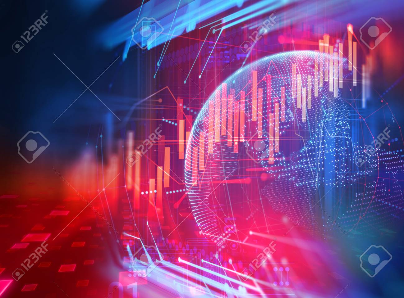 financial graph on technology abstract background represent financial crisis,financial meltdown - 88461687 financial graph on technology abstract background represent financial crisis,financial meltdown - 88461687