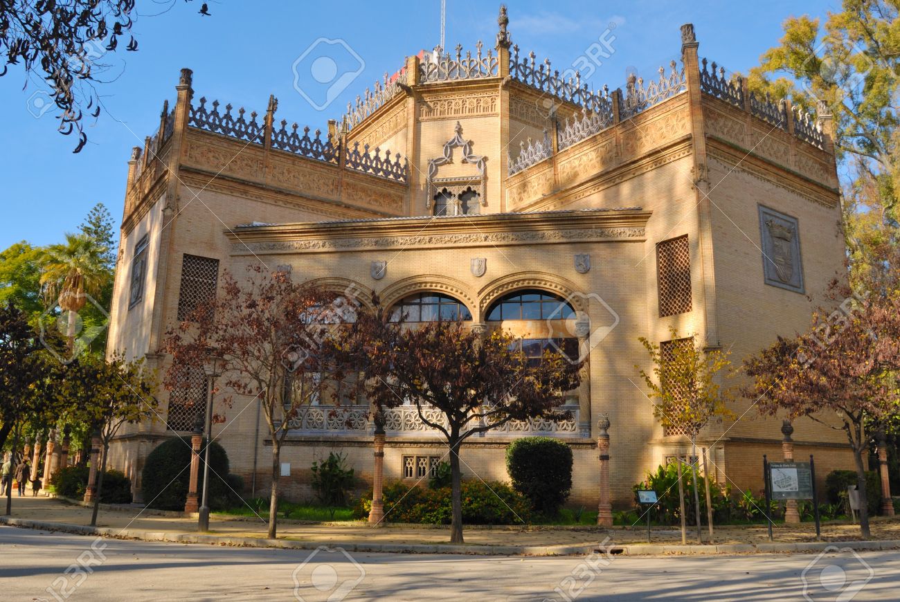 Royal Pavillion Built For The Ibero American Exposition Of 1929 Stock Photo Picture And Royalty Free Image Image 18978349
