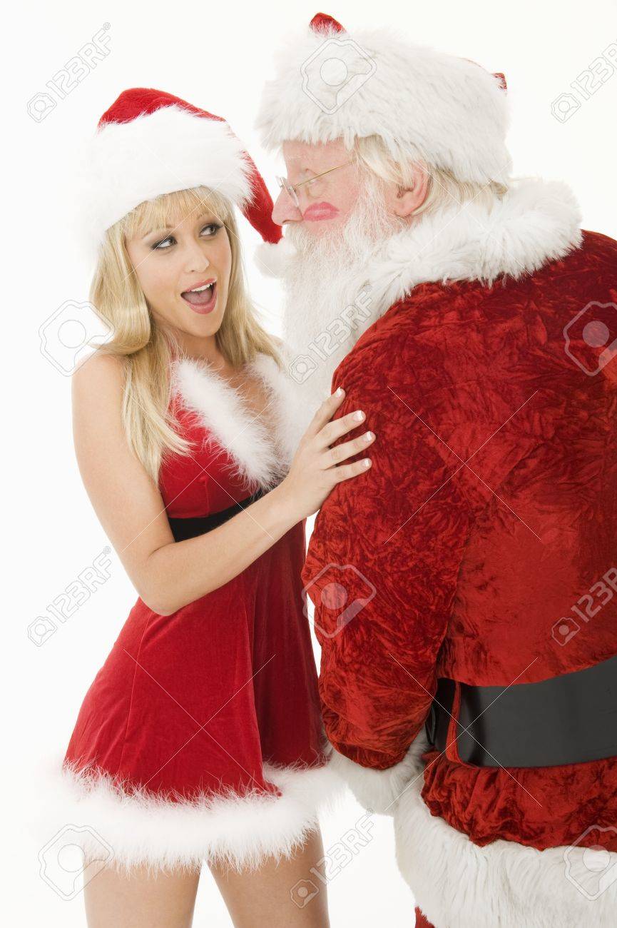 Santa Claus And Mrs Claus Stock Photo 12735152 Santa Claus And Mrs Claus Stock Photo 12735152