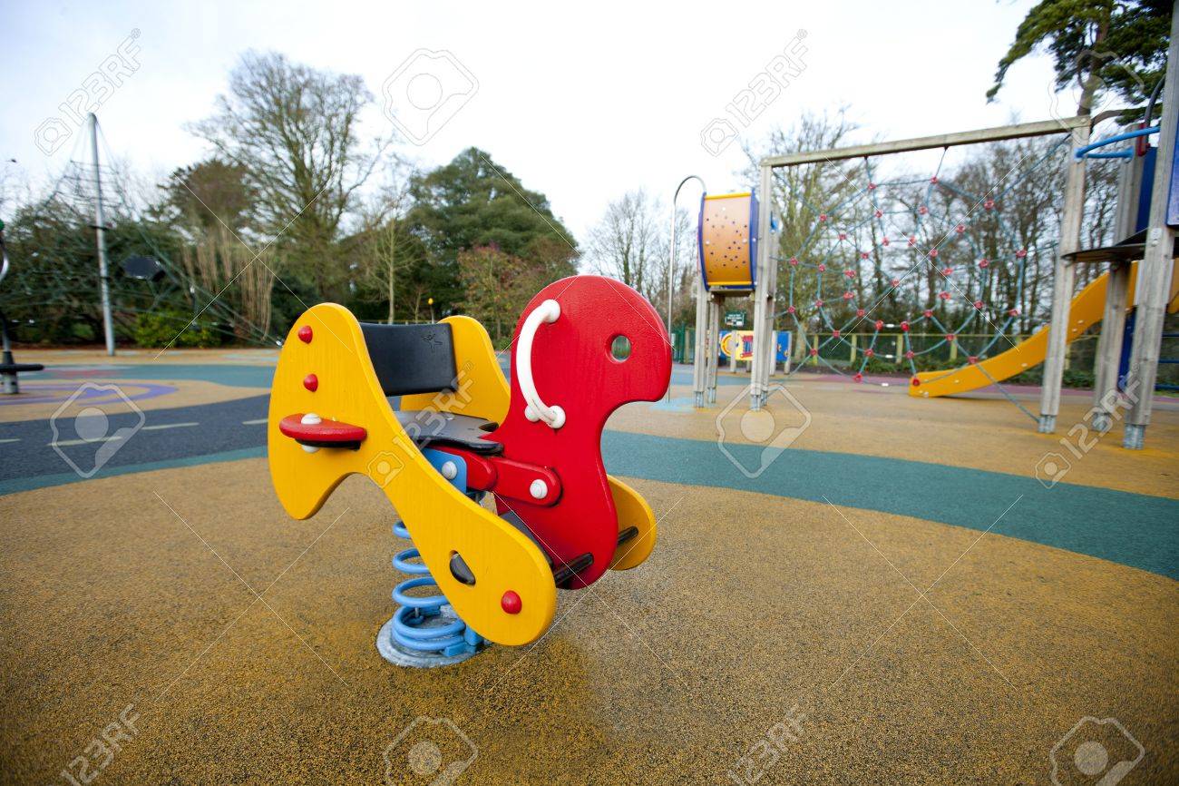 playground rocking horse