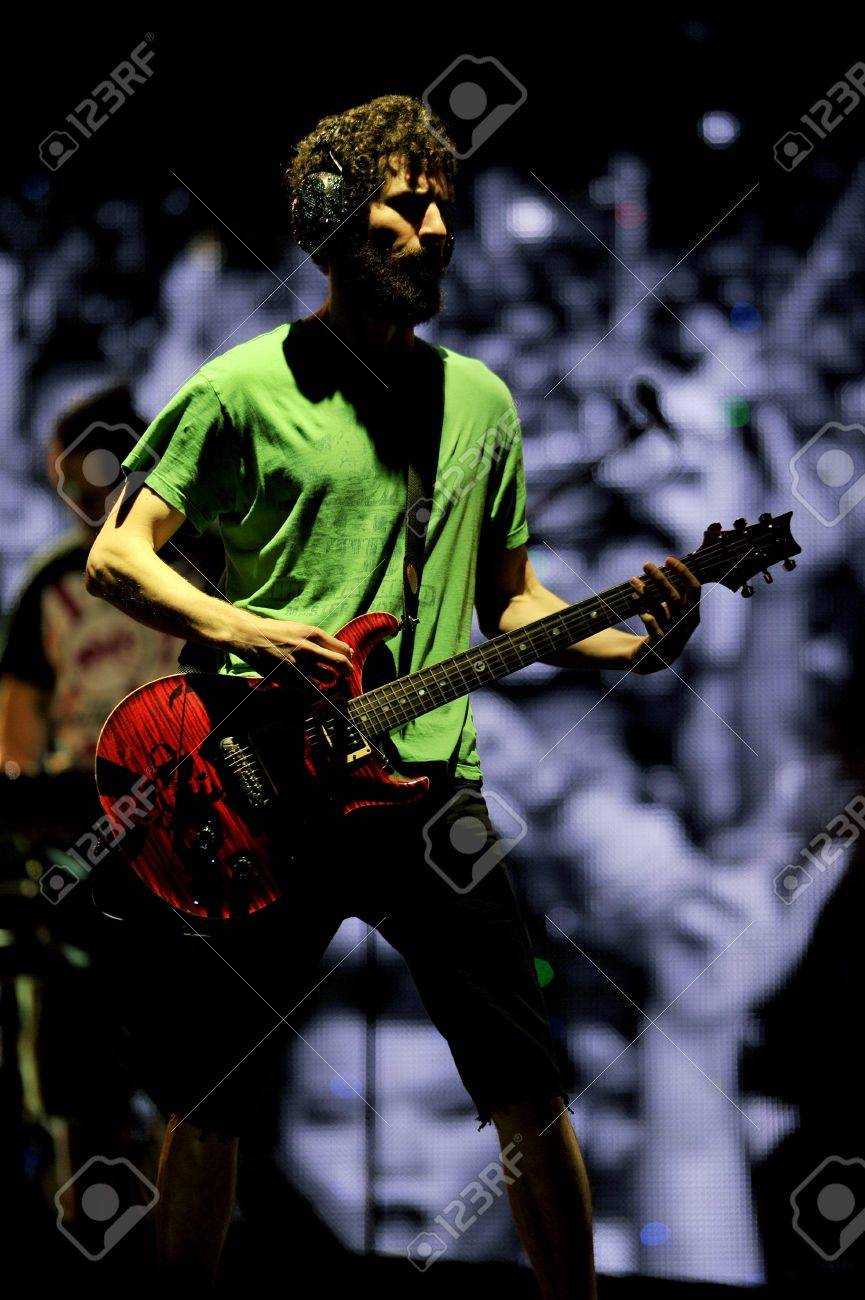 9 月 23 日タイ バンコク: リンキン ・ パークのブラッド ・ デルソン