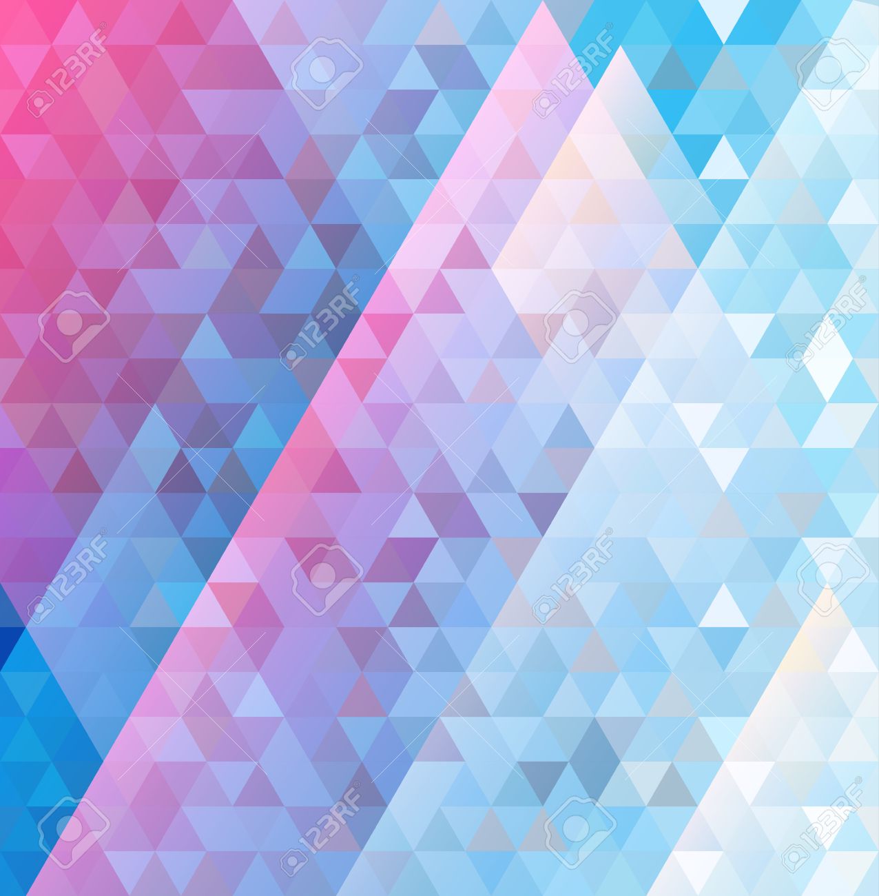 colourful background of shining triangles in pink and blue royalty colourful background pictures