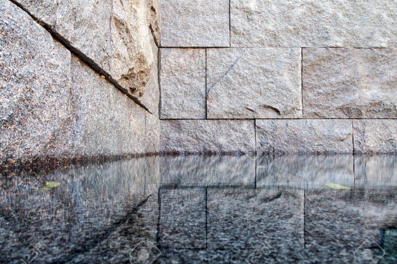 Reflection pool of the Franklin Delano Roosevelt Memorial (FDR) in Washington D.C., USA - 105818086 Reflection pool of the Franklin Delano Roosevelt Memorial (FDR) in Washington D.C., USA - 105818086