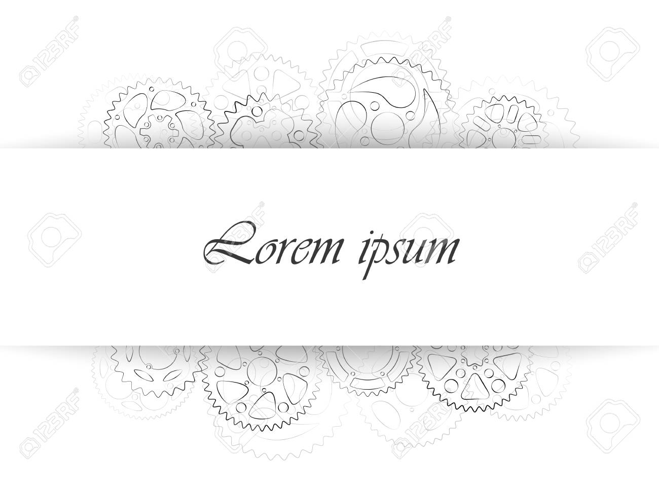 business card or wedding invitation template classic greeting