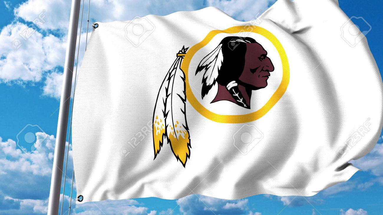 Waving Flag With Washington Redskins Professional Team Logo Stock Photo Picture And Royalty Free Image Image 81464354