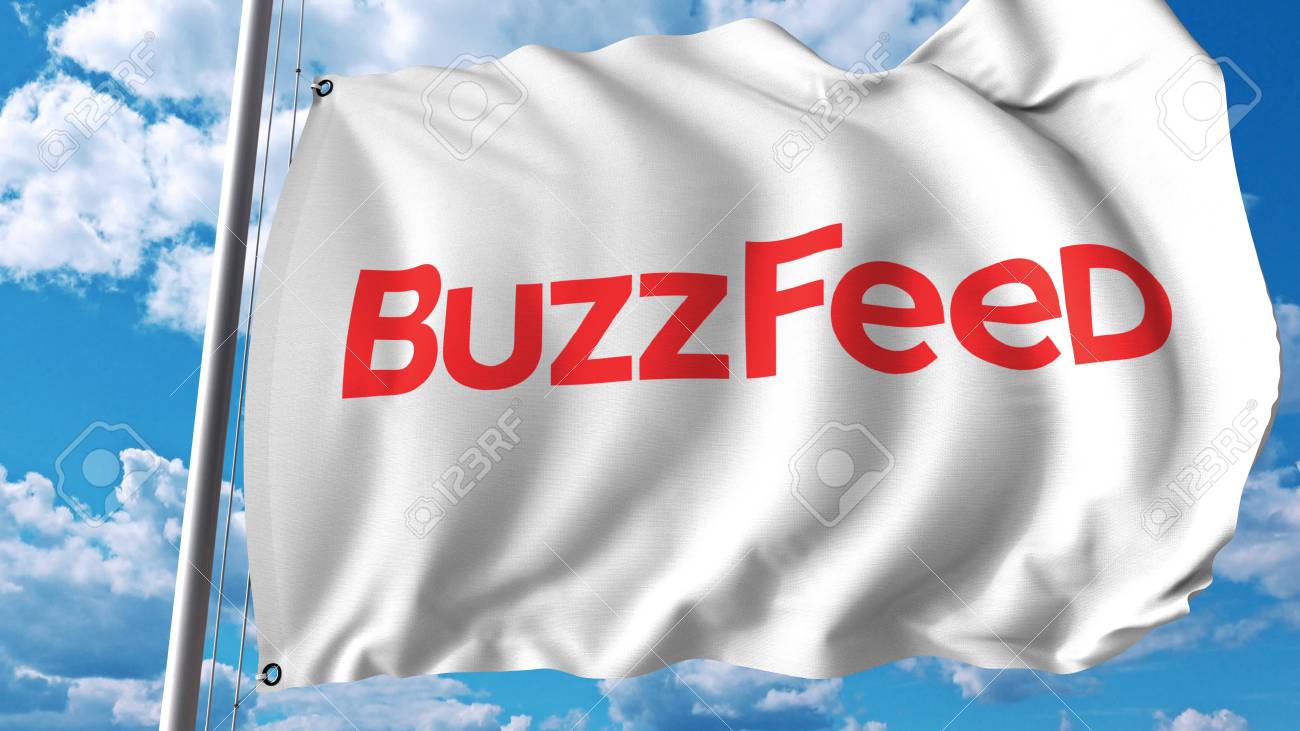 waving flag with buzzfeed