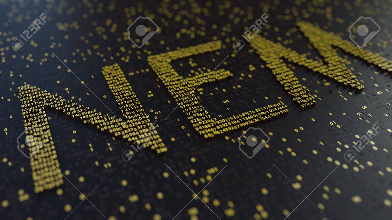 황금 숫자 3d 렌더링으로 만들어진 Nem 단어 로열티 무료 사진, 그림, 이미지 그리고 스톡포토그래피. Image 107282761